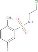 N-(2-Chloroethyl)-5-fluoro-2-methylbenzenesulfonamide