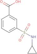 3-[(Cyclopropylamino)sulfonyl]benzoic acid