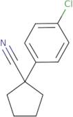 1-(4-Chlorophenyl)cyclopentanecarbonitrile