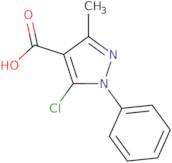 5-Chloro-3-methyl-1-phenyl-1H-pyrazole-4-carboxylic acid