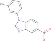 1-(3-Chlorophenyl)-5-nitro-1H-benzimidazole