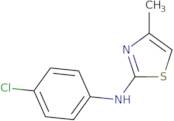 N-(4-Chlorophenyl)-4-methyl-1,3-thiazol-2-amine