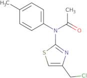 N-[4-(Chloromethyl)-1,3-thiazol-2-yl]-N-(4-methylphenyl)acetamide