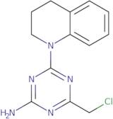 4-(Chloromethyl)-6-(3,4-dihydroquinolin-1(2H)-yl)-1,3,5-triazin-2-amine