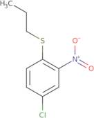 4-Chloro-2-nitro-1-(propylthio)benzene