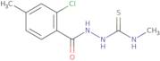 2-(2-Chloro-4-methylbenzoyl)-N-methylhydrazinecarbothioamide