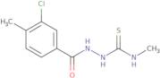 2-(3-Chloro-4-methylbenzoyl)-N-methylhydrazinecarbothioamide