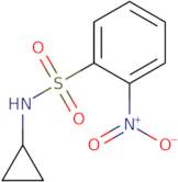 N-Cyclopropyl-2-nitrobenzenesulfonamide