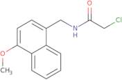 2-Chloro-N-[(4-methoxy-1-naphthyl)methyl]acetamide