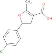 5-(4-Chlorophenyl)-2-methyl-3-furoic acid