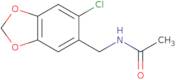 N-[(6-Chloro-1,3-benzodioxol-5-yl)methyl]acetamide