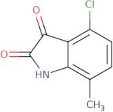 4-Chloro-7-methyl-1H-indole-2,3-dione