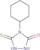 4-Cyclohexyl-5-mercapto-2,4-dihydro-3H-1,2,4-triazol-3-one