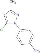 [4-(5-Chloro-3-methyl-1H-pyrazol-1-yl)phenyl]amine dihydrochloride