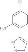 [5-Chloro-2-(1H-pyrazol-5-yl)phenyl]amine