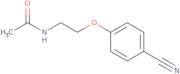 N-[2-(4-Cyanophenoxy)ethyl]acetamide