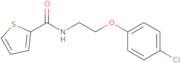 N-[2-(4-Chlorophenoxy)ethyl]thiophene-2-carboxamide