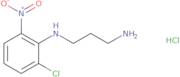 N-(2-Chloro-6-nitrophenyl)propane-1,3-diamine hydrochloride