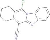 11-Chloro-7,8,9,10-tetrahydrobenzimidazo[1,2-b]isoquinoline-6-carbonitrile