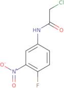 2-Chloro-N-(4-fluoro-3-nitrophenyl)acetamide