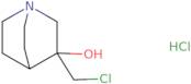 3-(Chloromethyl)quinuclidin-3-ol hydrochloride