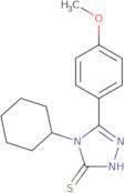 4-Cyclohexyl-5-(4-methoxyphenyl)-4H-1,2,4-triazole-3-thiol