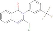 2-(Chloromethyl)-3-[3-(trifluoromethyl)phenyl]quinazolin-4(3H)-one