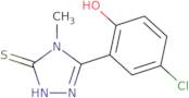 4-Chloro-2-(5-mercapto-4-methyl-4H-1,2,4-triazol-3-yl)phenol