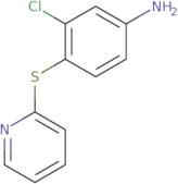 [3-Chloro-4-(pyridin-2-ylthio)phenyl]amine