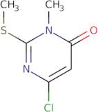 6-Chloro-3-methyl-2-(methylthio)pyrimidin-4(3H)-one