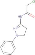 2-Chloro-N-(1-phenyl-4,5-dihydro-1H-pyrazol-3-yl)acetamide