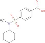 4-{[Cyclohexyl(methyl)amino]sulfonyl}benzoic acid