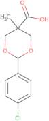 2-(4-Chlorophenyl)-5-methyl-1,3-dioxane-5-carboxylic acid