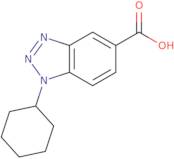 1-Cyclohexyl-1H-1,2,3-benzotriazole-5-carboxylic acid