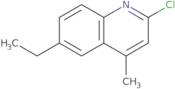 2-Chloro-6-ethyl-4-methylquinoline