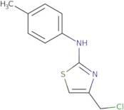 4-(Chloromethyl)-N-(4-methylphenyl)-1,3-thiazol-2-amine hydrochloride
