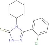 5-(2-Chlorophenyl)-4-cyclohexyl-4H-1,2,4-triazole-3-thiol