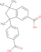 3-(4-Carboxyphenyl)-1,1,3-trimethylindane-5-carboxylic acid