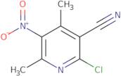 2-Chloro-4,6-dimethyl-5-nitronicotinonitrile