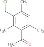 1-[3-(Chloromethyl)-2,4,6-trimethylphenyl]ethanone