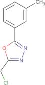 2-(Chloromethyl)-5-(3-methylphenyl)-1,3,4-oxadiazole