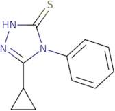 5-Cyclopropyl-4-phenyl-4H-1,2,4-triazole-3-thiol