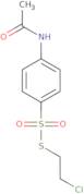 S-(2-Chloroethyl) 4-(acetylamino)benzenesulfonothioate