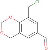 8-(Chloromethyl)-4H-1,3-benzodioxine-6-carbaldehyde