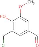 3-(Chloromethyl)-4-hydroxy-5-methoxybenzaldehyde