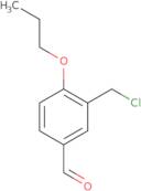 3-(Chloromethyl)-4-propoxybenzaldehyde