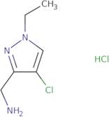 [(4-Chloro-1-ethyl-1H-pyrazol-3-yl)methyl]amine