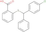 2-{[(4-Chlorophenyl)(phenyl)methyl]thio}benzoic acid