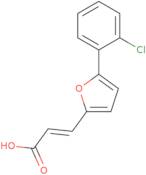 3-[5-(2-Chlorophenyl)-2-furyl]acrylic acid