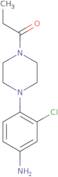 [3-Chloro-4-(4-propionylpiperazin-1-yl)phenyl]amine